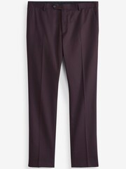 Burgundy Red Formal Trousers - Image 5 of 7