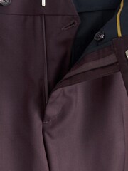 Burgundy Red Formal Trousers - Image 6 of 7