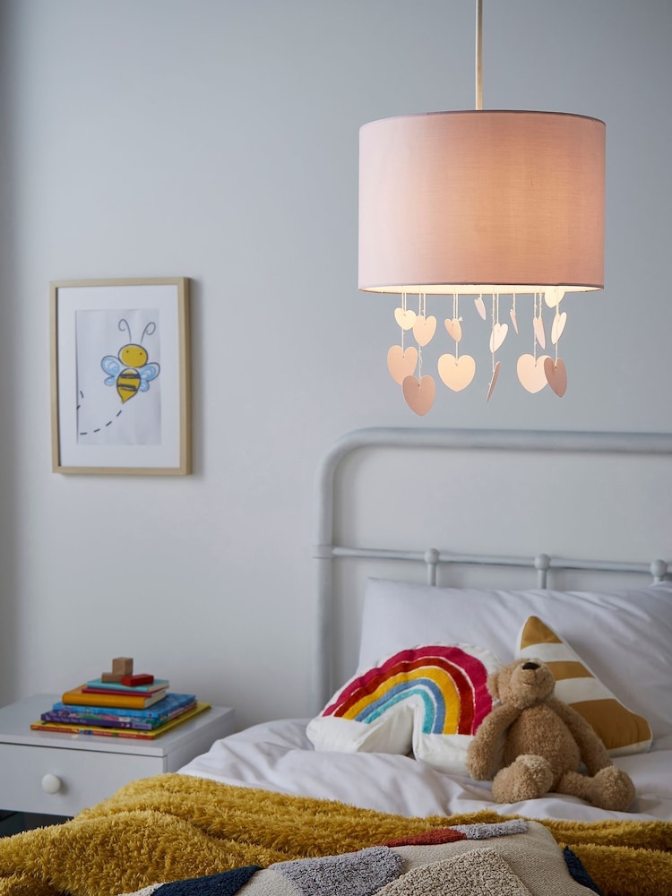glow Pink Hearts Shade - Image 1 of 6