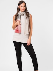 Pure Luxuries London Neptune Cashmere & Merino Wool Scarf - Image 1 of 3