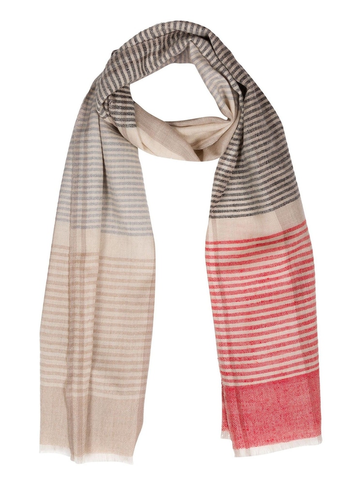 Pure Luxuries London Neptune Cashmere & Merino Wool Scarf - Image 2 of 3
