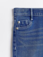 River Island Blue Girls Ripped Skinny Jeans - Image 3 of 3
