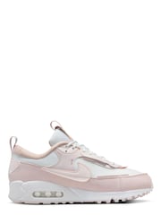 Nike Pink Air Max 90 Futura Trainers - Image 4 of 14