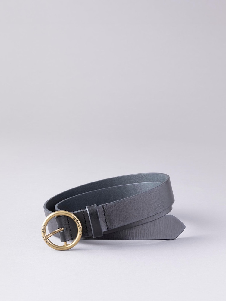 Lakeland Leather Black Buckle Leather Belt - Image 1 of 3
