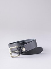 Lakeland Leather Black Icon Leather Belt - Image 1 of 3