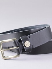 Lakeland Leather Black Icon Leather Belt - Image 2 of 3