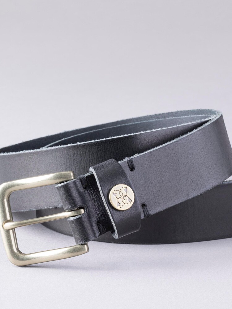 Lakeland Leather Black Icon Leather Belt - Image 2 of 3
