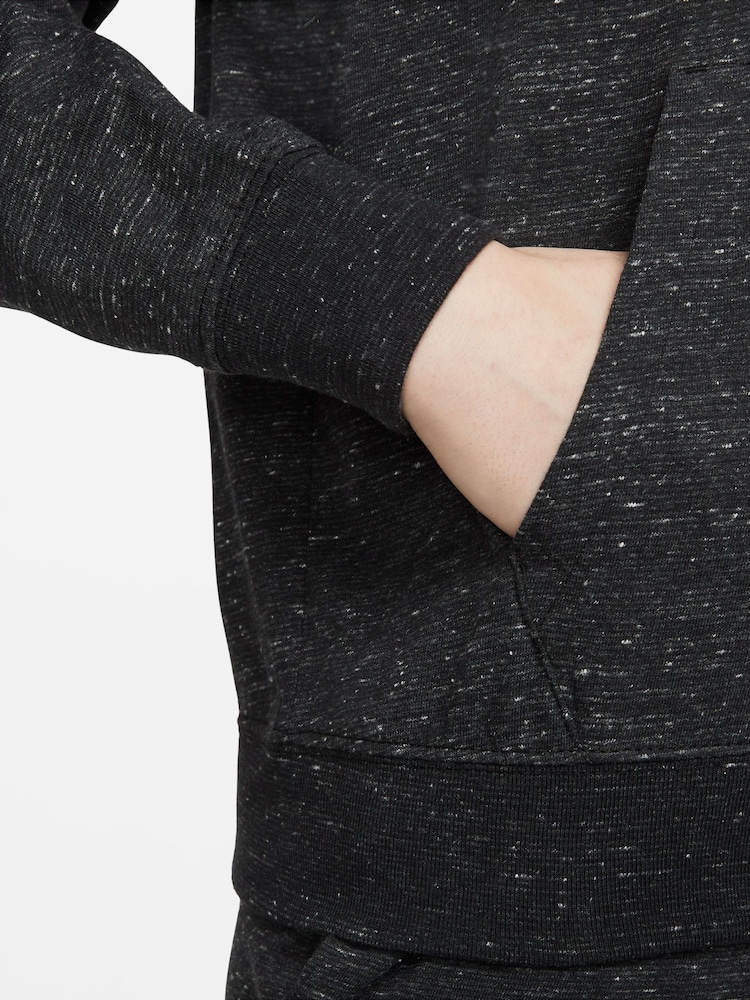 Nike Black Gym Vintage Full Zip Hoodie - Image 5 of 5