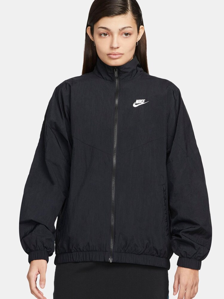 Nike Black Club Woven Jacket - Image 1 of 8