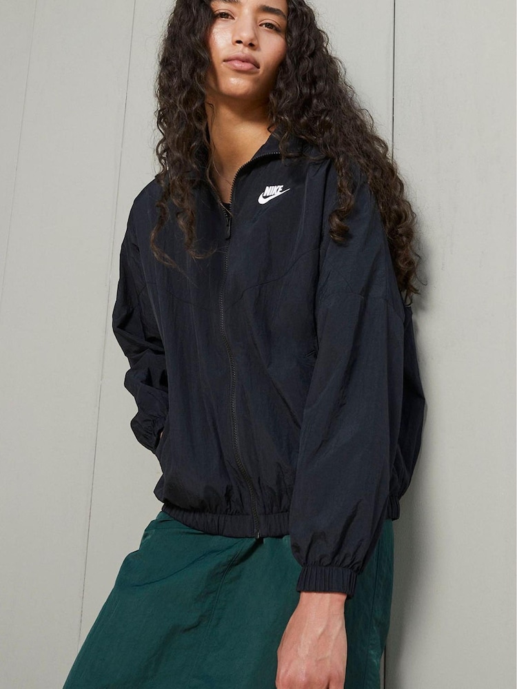 Nike Black Club Woven Jacket - Image 8 of 8