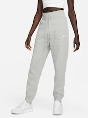 Nike Dark Grey Heather Standard Mini Swoosh Joggers - Image 1 of 5