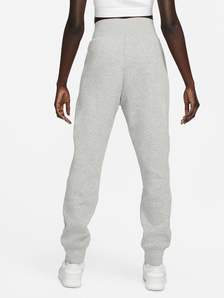 Nike Dark Grey Heather Standard Mini Swoosh Joggers - Image 2 of 5