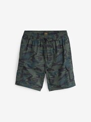 Camouflage Cargo Swim Shorts - Image 4 of 4