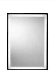 Croydex Black Burley LED Frame Mirror - Image 2 of 4