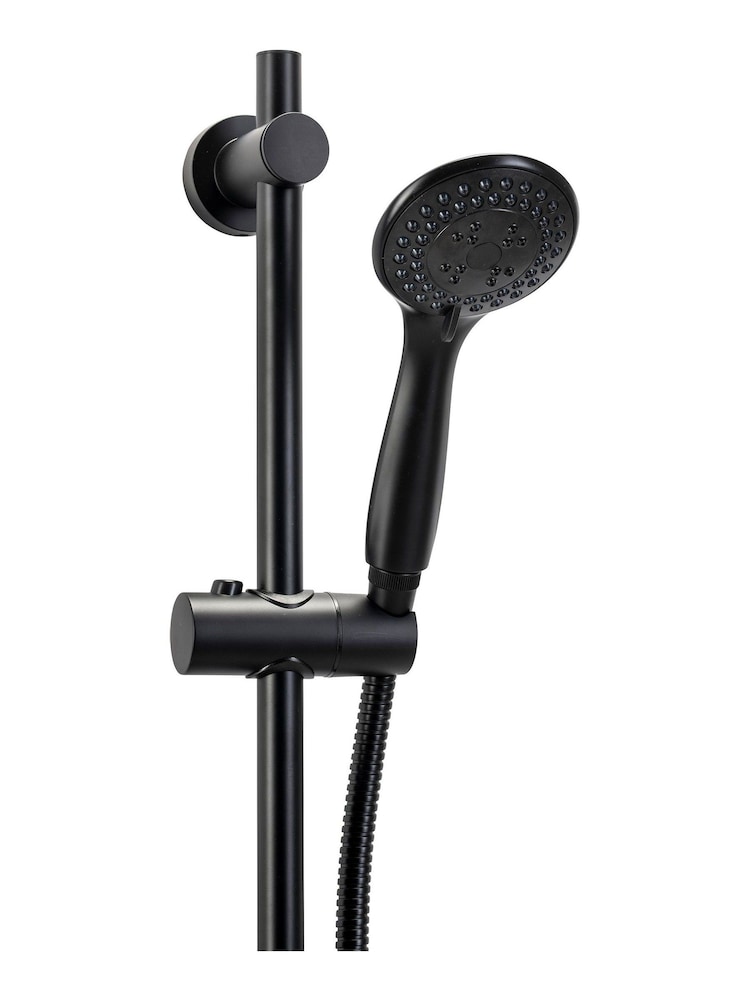CROYDEX Black Nero Three Function Shower Set - Image 4 of 4