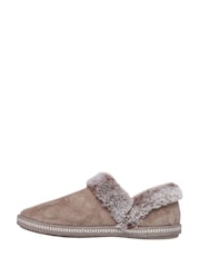Skechers Brown Cosy Campfire Fresh Toast Womens Slippers - Image 3 of 5