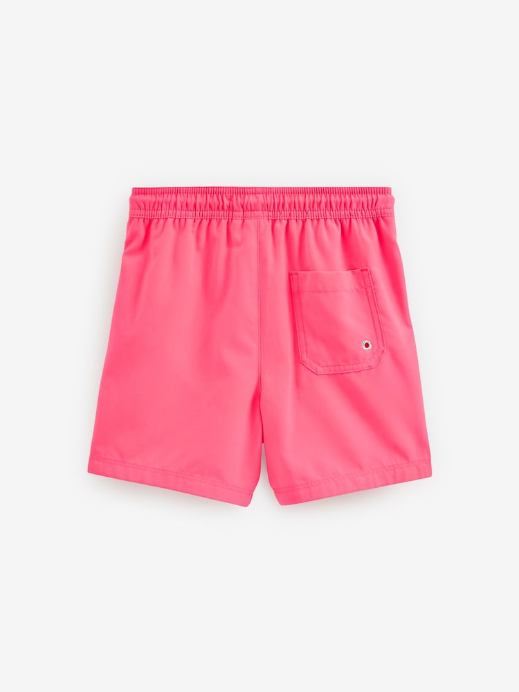 Fluro Pink Swim Shorts (1.5-16yrs) - Image 4 of 5
