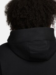 Nike Black/ Chrome Oversized Curve Zip Hoodie - Image 7 of 10