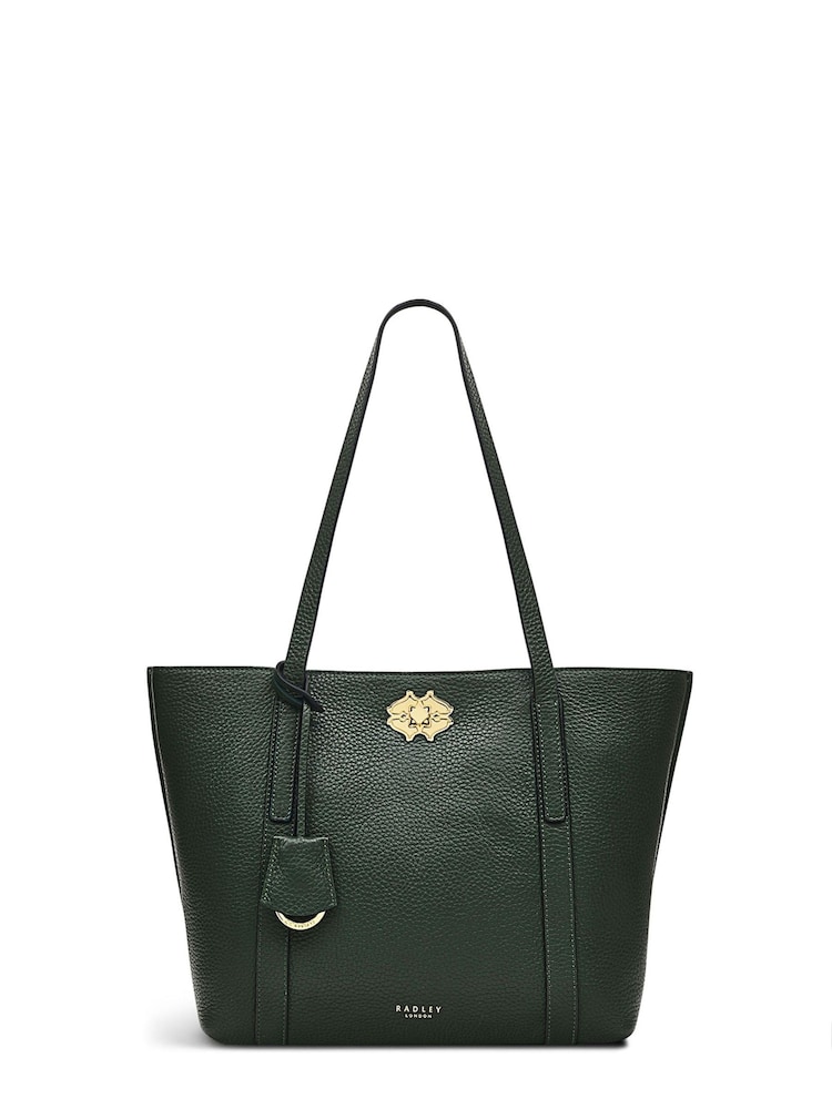 Radley London Green Museum Street Medium Ziptop Tote Bag - Image 1 of 4
