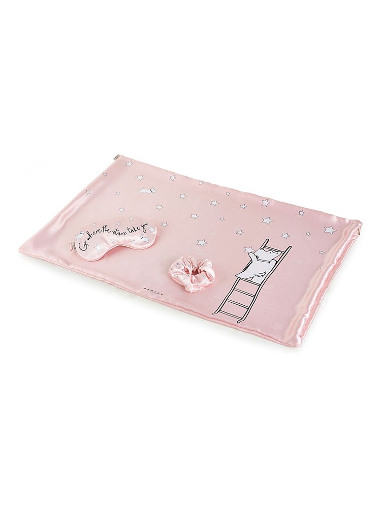 Radley Pink Radley London Pink Go Where The Stars Take You Sleep Set - Image 1 of 2