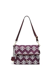 Radley London Red 24/7 Wallpaper Small Flapover Crossbody Bag - Image 1 of 4