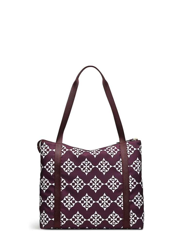 Radley London Red 24/7 Wallpaper Medium Ziptop Shoulder Bag - Image 2 of 4
