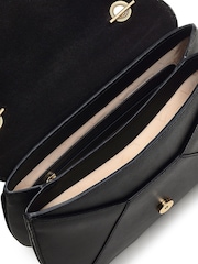 Radley London Burton Way Small Flapover Crossbody Black Bag - Image 3 of 4