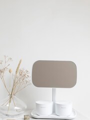 Brabantia White ReNew Storage Tray Mirror - Image 2 of 4