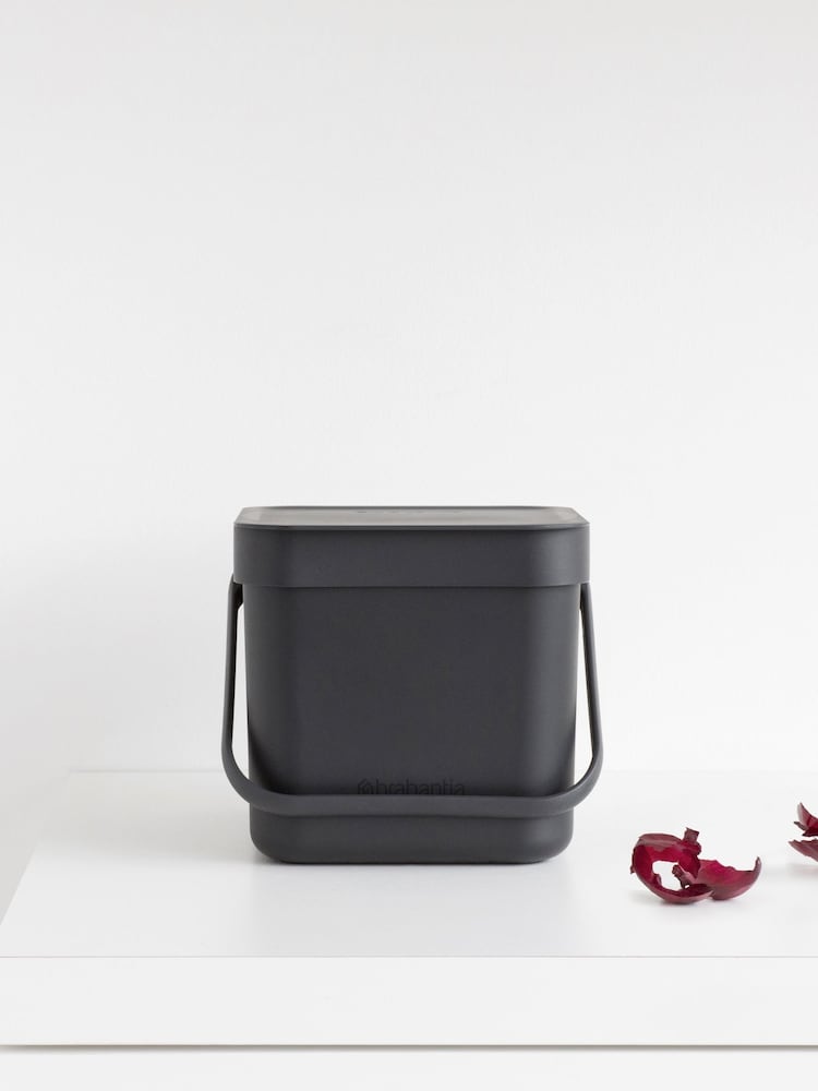 Brabantia Grey Sort & Go 3L Waste Bin - Image 1 of 4