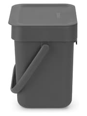 Brabantia Grey Sort & Go 3L Waste Bin - Image 3 of 4