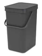 Brabantia Grey Sort & Go 12L Waste Bin - Image 2 of 4