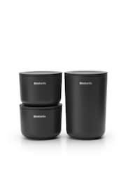 Brabantia Grey ReNew Storage Pots Set - Image 3 of 4