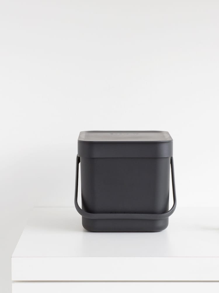 Brabantia Grey Sort & Go 6L Waste Bin - Image 1 of 4