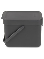 Brabantia Grey Sort & Go 6L Waste Bin - Image 3 of 4