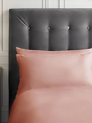 Silentnight Blush Pink Pure 100% Cotton Pillowcases - Image 2 of 4