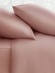 Silentnight Blush Pink Pure 100% Cotton Pillowcases - Image 4 of 4
