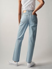 Bleach Blue Ripped - Own 90s Straight-Jeans - Bild 5 von 10