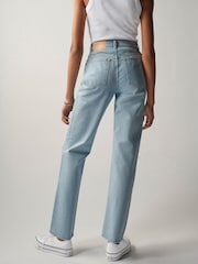 Bleach Blue Ripped - Own 90s Straight-Jeans - Bild 6 von 10