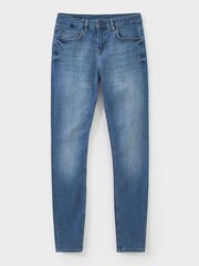 Crew Clothing Company Blue Skinny Jeans - Image 4 of 5