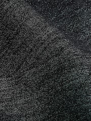 Black Glitter Skinny Jeans - Image 3 of 6