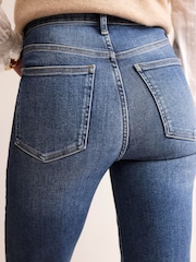 Boden Light Blue High Rise True Straight Jeans - Image 5 of 6