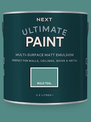 Bold Teal Ultimate® Multi-Surface Peel & Stick Paint Sample - Image 1 of 5
