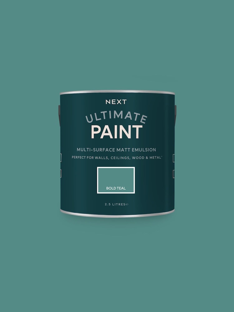 Bold Teal Ultimate® Multi-Surface Peel and Stick Paint Sample - Image 1 of 5 Bold Teal Ultimate® Multi-Surface Peel and Stick Paint Sample - Image 1 of 5