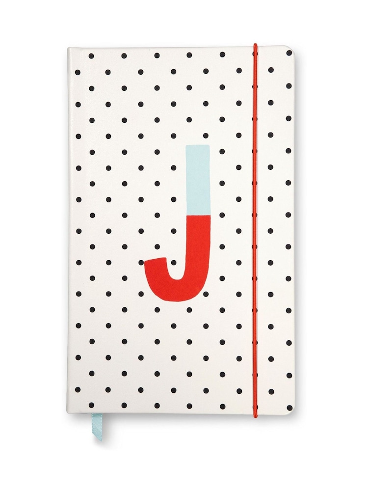 kate spade new york White Initial Take Note Sparks Of Joy Large Notebook - Image 1 of 2