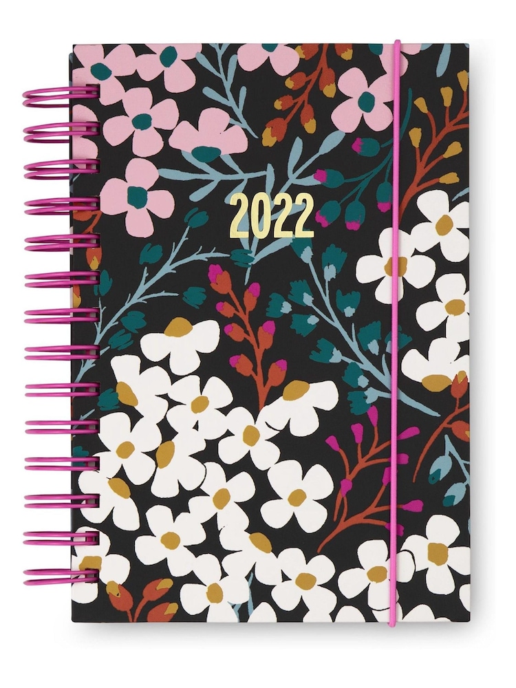 kate spade new york Black Fall Floral 12 Month Medium Planner - Image 1 of 5 kate spade new york Black Fall Floral 12 Month Medium Planner - Image 1 of 5