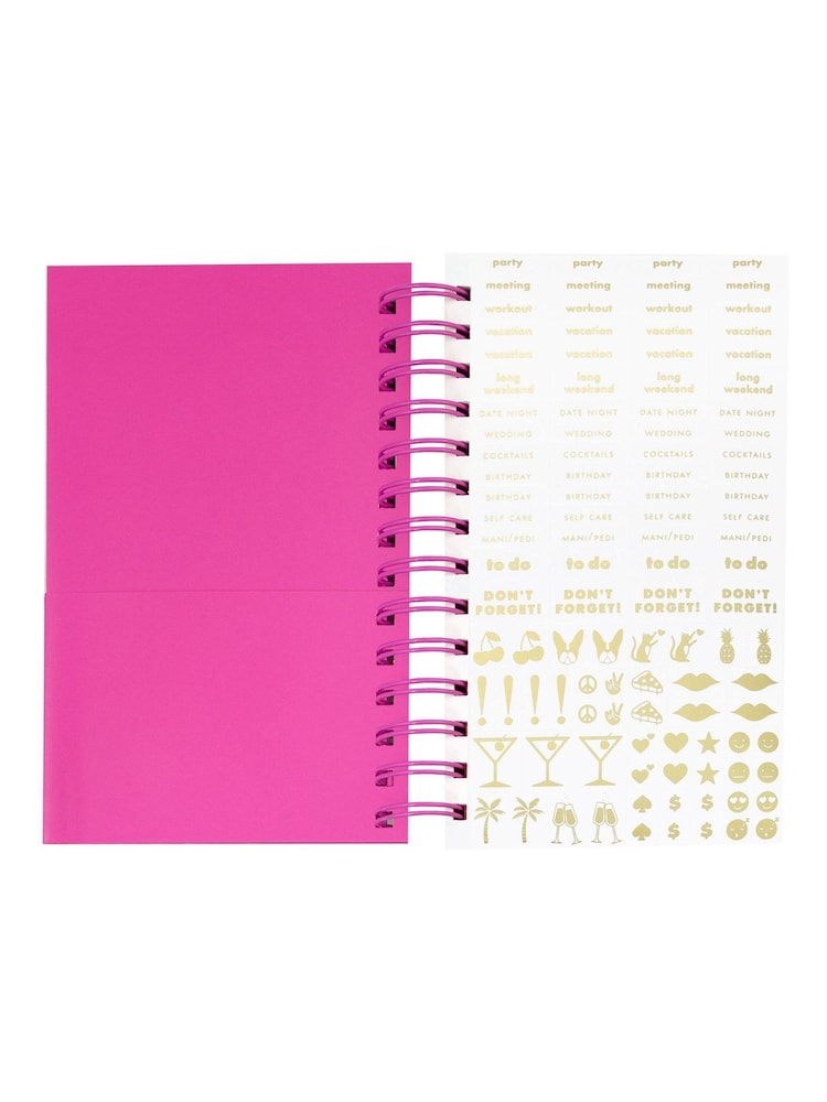 kate spade new york Black Fall Floral 12 Month Medium Planner - Image 2 of 5