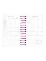 kate spade new york Black Fall Floral 12 Month Medium Planner - Image 4 of 5