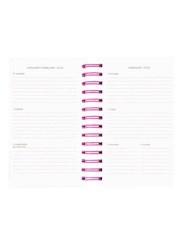 kate spade new york Black Fall Floral 12 Month Medium Planner - Image 5 of 5 kate spade new york Black Fall Floral 12 Month Medium Planner - Image 5 of 5