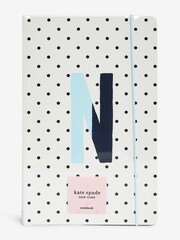 kate spade new york White Initial Take Note Sparks Of Joy Large Notebook - N - Image 1 of 2