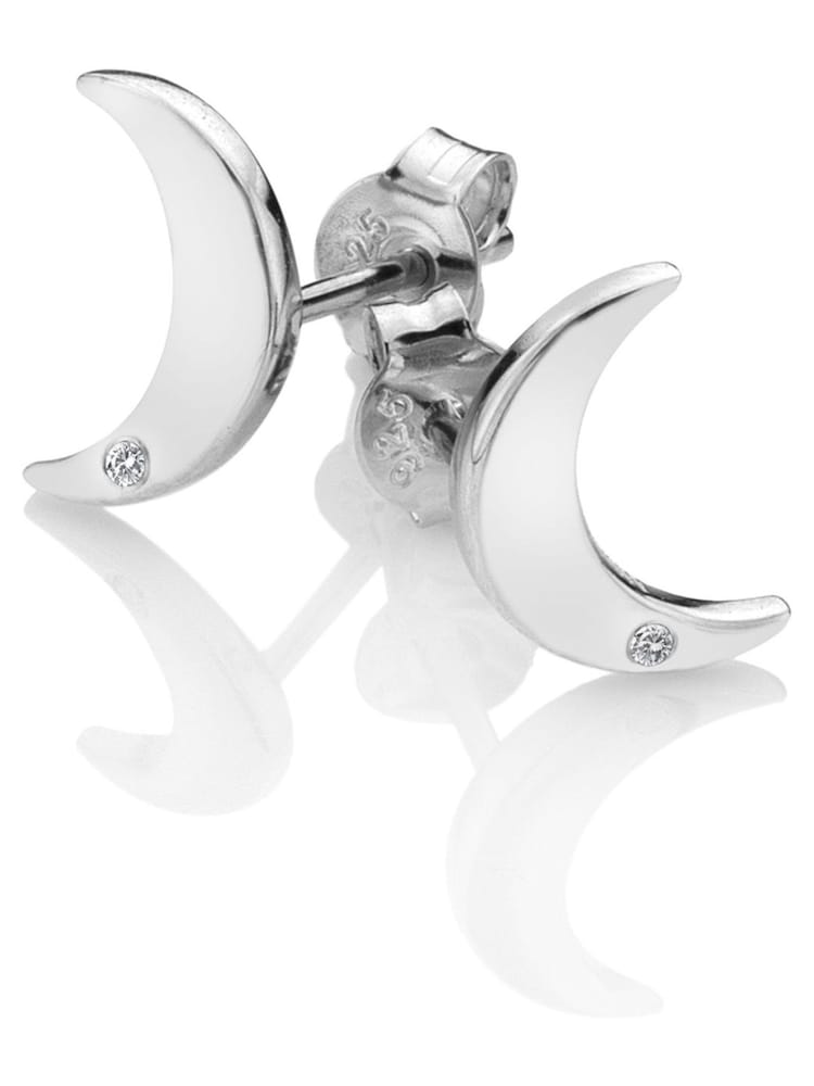 Hot Diamonds Silver Diamond Amulet Stud Earrings - Image 1 of 3